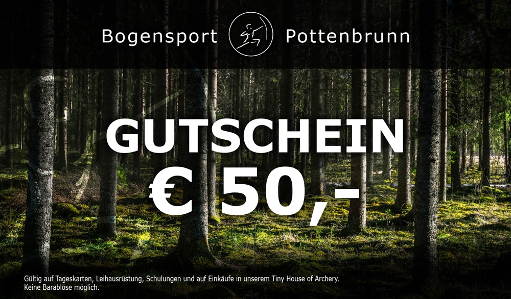 Bogensport Pottenbrunn | Gutschein € 50,-