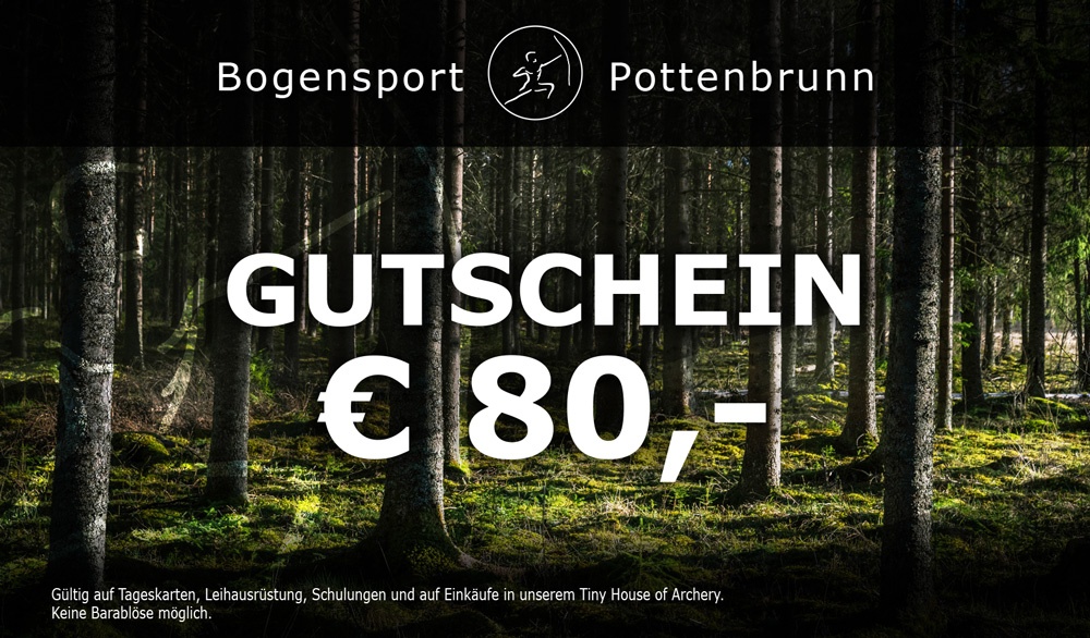 Bogensport Pottenbrunn | Gutschein € 80,-