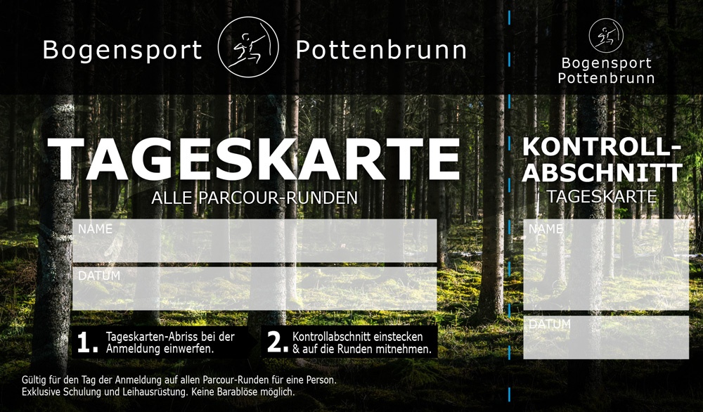 Bogensport Pottenbrunn | Gutschein Tageskarte