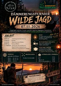 Dämmerungsturnier Wilde Jagd - 07.11.2026